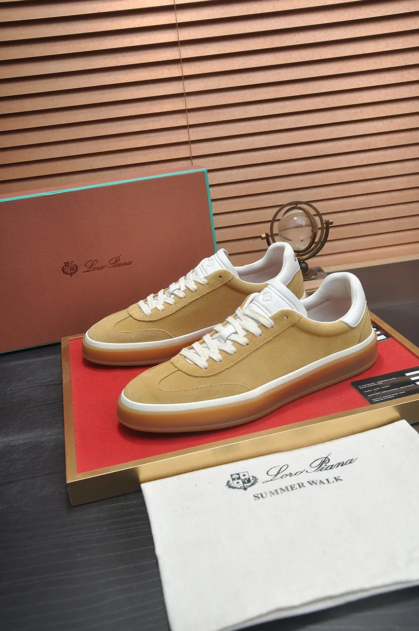 Men's men's shoes 💰540💶【𝐥𝐨𝐫𝐨 𝐏𝐢𝐚𝐧𝐚】lp classic loafers, an Italian treasure brand, the only brand that can match Hermès! Only after wearing it do we realize that we cannot let down our feet. The upper is imported cashmere, the lining of water-dyed cowhide ➕ the cowhide feet, the official original glass rubber outsole, and the pendant. Exclusive original packaging (tag ➕ brand paper ➕ outer box ➕ hand bag) code number: 38-45